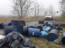 De dumping in Zevenbergen (foto: politie)