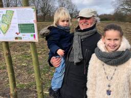 Albert Zomers vertelt wat de bedoeling is van het nieuwe voedselbos in Berlicum