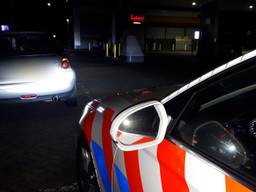 Dronken spookrijder van de weg gehaald (foto: politie Zeeland-West-Brabant/Twitter).