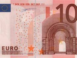Zo ziet een echt biljet van tien euro eruit. Foto: DNB.