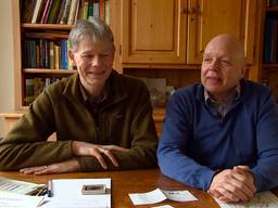 Aad Smid (l) en Jeroen Oosterling (r) over de Elfstedentocht van 1985