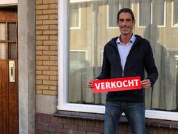 Tim Hanekamp verkocht zijn huis in Eindhoven uiteindelijk gewoon voor euro's.