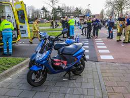 De geschepte scooter. (Foto: Harrie Grijseels / SQ Vision Mediaprodukties)