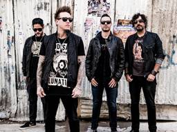 De Amerikaanse metalband Papa Roach. (foto: {Papa Roach)