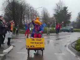 Tijs liet zich niet kennen en ging in zijn eendje zondag!