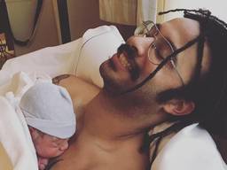 Vader Gullie met zijn dochter Yuna