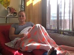 Daniëlle Schuiling belandde in het ziekenhuis na het ongeluk.
