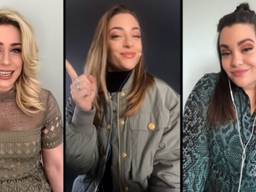 Amy, Lisa en Shelley van OG3NE nemen nieuwe single 'Kinda Wanna' thuis op de bank op