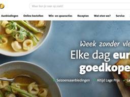 De website van Jumbo.