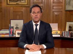 Mark Rutte sprak het volk vorige week nog toe met een speech.