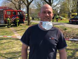 Glazenwasser hielp met evacueren bewoners