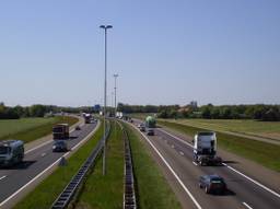 De A58 bij Gilze (Foto: Wikimedia).