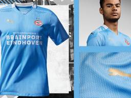 Het nieuwe uitshirt van PSV (foto: PSV Media). 