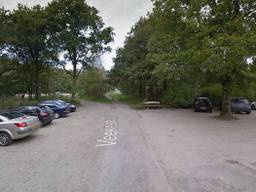 De Veekestraat  bij de Vrachelse Heide (foto: Google Streetview).