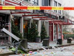 Schade bij de supermarkt in Heeswijk-Dinther.