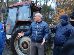 De boeren demonstreerden eerder omdat ze betere prijzen willen.