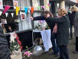 De raamreceptie van meneer en mevrouw Cools (foto's: Padua Tilburg).