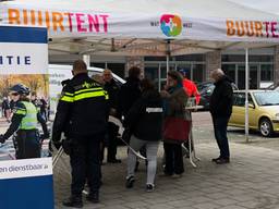 De Buurtent staat op het Paletplein in Tilburg.