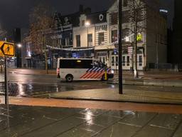 Rustig in Tilburg na het ingaan van de avondklok (foto: Ilse Schoenmakers).