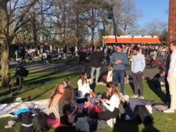 In Park Valkenberg in Breda was het druk.