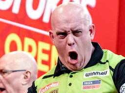 Michael van Gerwen won in 2020 het UK Open (foto: OrangePictures). 