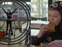 Voor het onderzoek zijn kinderen rondgeslingerd in een nep-achtbaan en met een volle maag en op een loopband gezet (foto: Efteling).