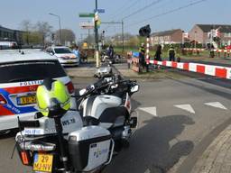 De aanrijding gebeurde op de Liesbosweg in Etten-Leur (foto: SQ Vision).