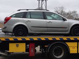 De betreffende auto (foto: politie).