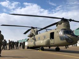 De nieuwste Chinook is geland (Foto: Willem-Jan Joachems)