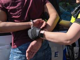 De 22-jarige man is zondag opgepakt (foto: politie).