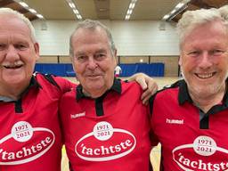 Frans, Jac en Jaap voetballen al vijftig jaar samen