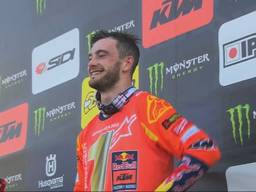 Motorcrosser Jeffrey Herlings na vijfde kampioenschap