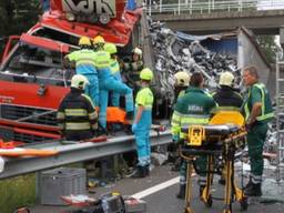 De chaos is groot op de A2 na het ongeluk