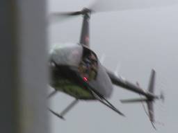 Bloedstollende mensenjacht vanuit een helikopter boven Boekel