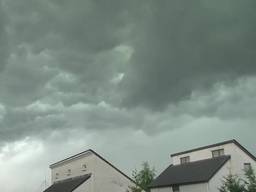 Noodweer kwam op tweede pinksterdag al in de middag.