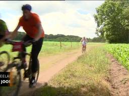 Jos Engelen wint mountainbikemarathon in Zeeland