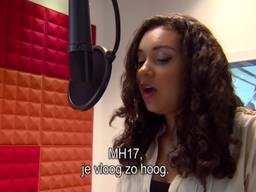 Zangeres M'Lissa uit Valkenswaard schrijft lied voor nabestaanden slachtoffers MH17 in Oekraïne
