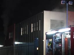 Grote brand op bedrijventerren Vossenberg Tilburg