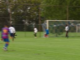 Nationaal team Eritrea speelt tegen Barca Breda