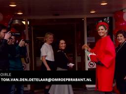 Koningin Máxima bezoekt opvangcentrum Kompaan en De Bocht in Goirle voor uitreiking Kind Centraal Award
