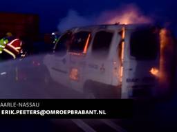 Nederlandse en Belgische hulpdiensten oefenen hun samenwerking tijdens 'groot ongeluk' op de grens bij Baarle-Nassau