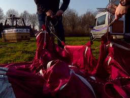 Recordpoging zuinig ballonvaren niet helemaal geslaagd: Bredanaar Ad Haarhuis maakt uur niet vol