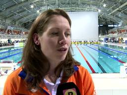 Zwemster Moniek Nijhuis voelt zich thuis in zwemstad Eindhoven