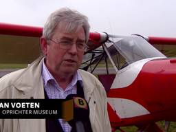 Oudste zweefvliegtuig landt op Breda International Airport