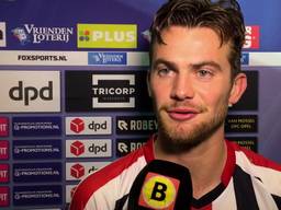 Erik Falkenburg na 3-1 zege van Willem II op FC Utrecht: 'Dit voelt wel beetje als een opluchting'