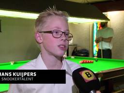 12-jarig snookertalent speelt nu al tussen de volwassen kerels 'De oude mannen zeggen niks tegen me'