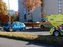 Bram werd tijdens tweede rijles in Eindhoven van de weg gereden