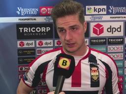 Jordens Peters is bang dat het nog een spannend seizoen wordt voor Willem II