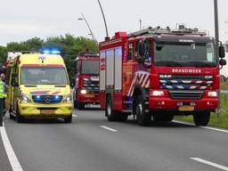 Vrachtwagenchauffeur overleden bij ongeluk op N2 bij Eindhoven