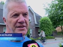 De triathlon in Terheijden werd zondag afgelast